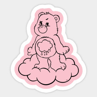 above the cloud Sticker